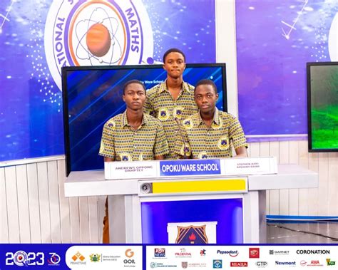 nsmq today|NSMQ 2023: Opoku Ware School record narrow victory over .